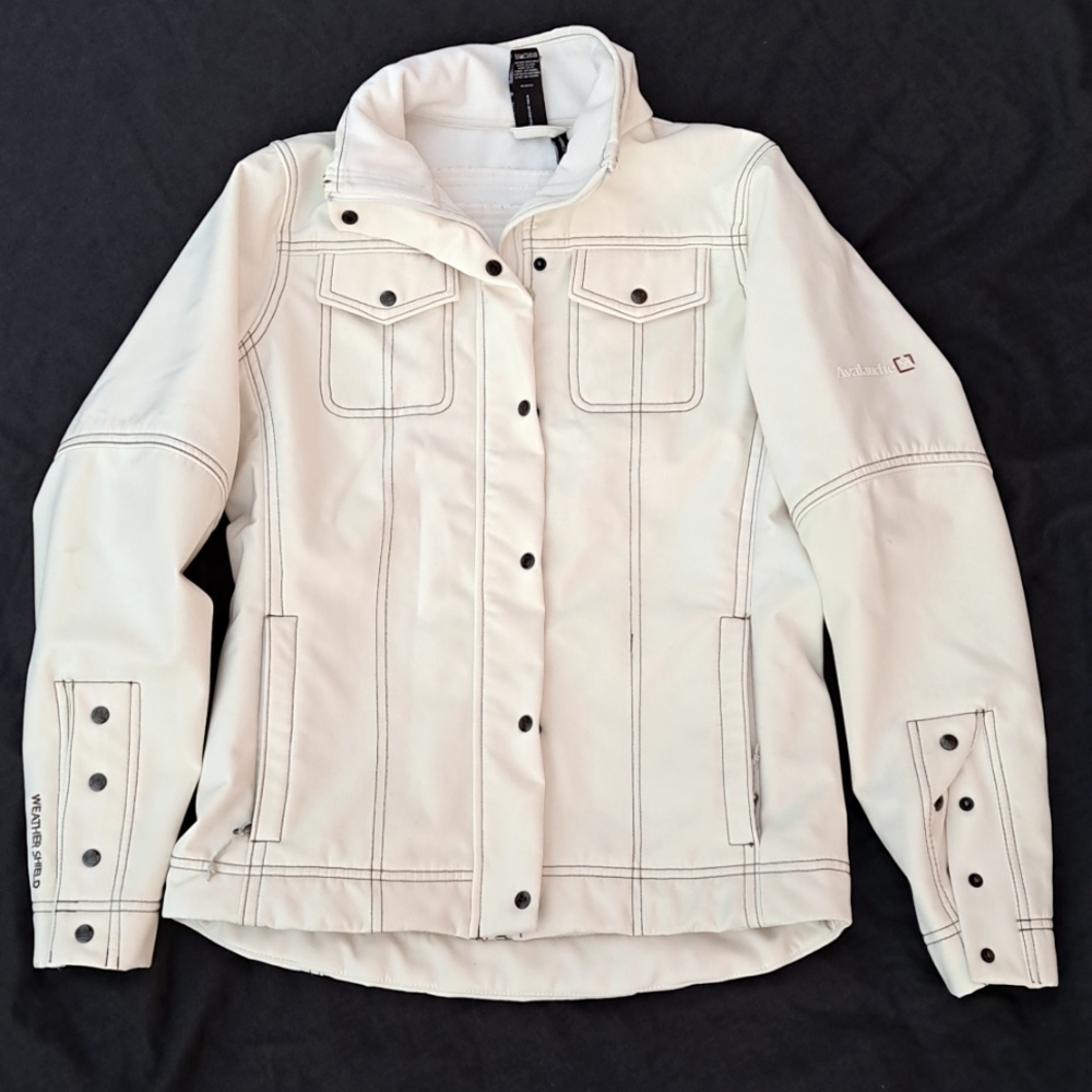 Fleece lined, water repellent, jacket